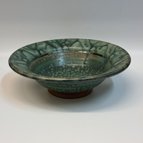 #240112 Bowl, Green 3x10 $22 at Hunter Wolff Gallery